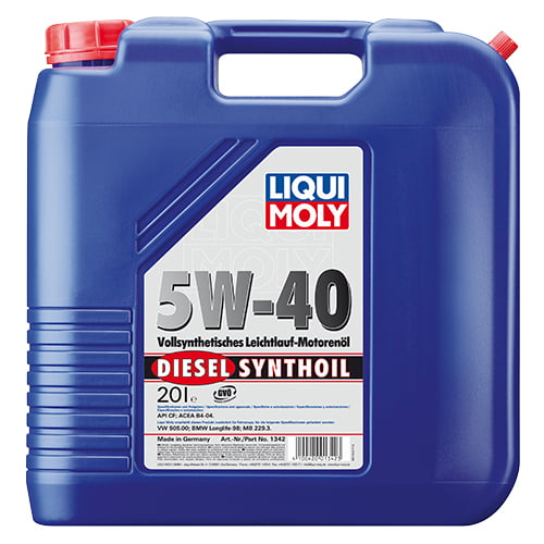 Diesel Synthoil SAE 5W-40 20л